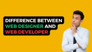 Difference between Web Designer and Web Developer
