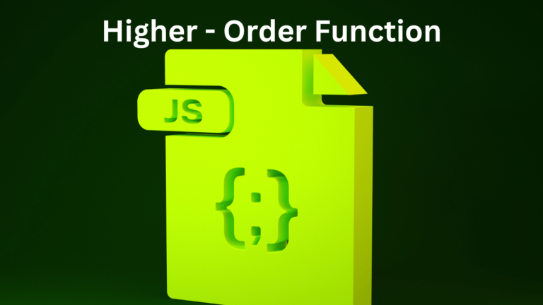 Higher - Order Function